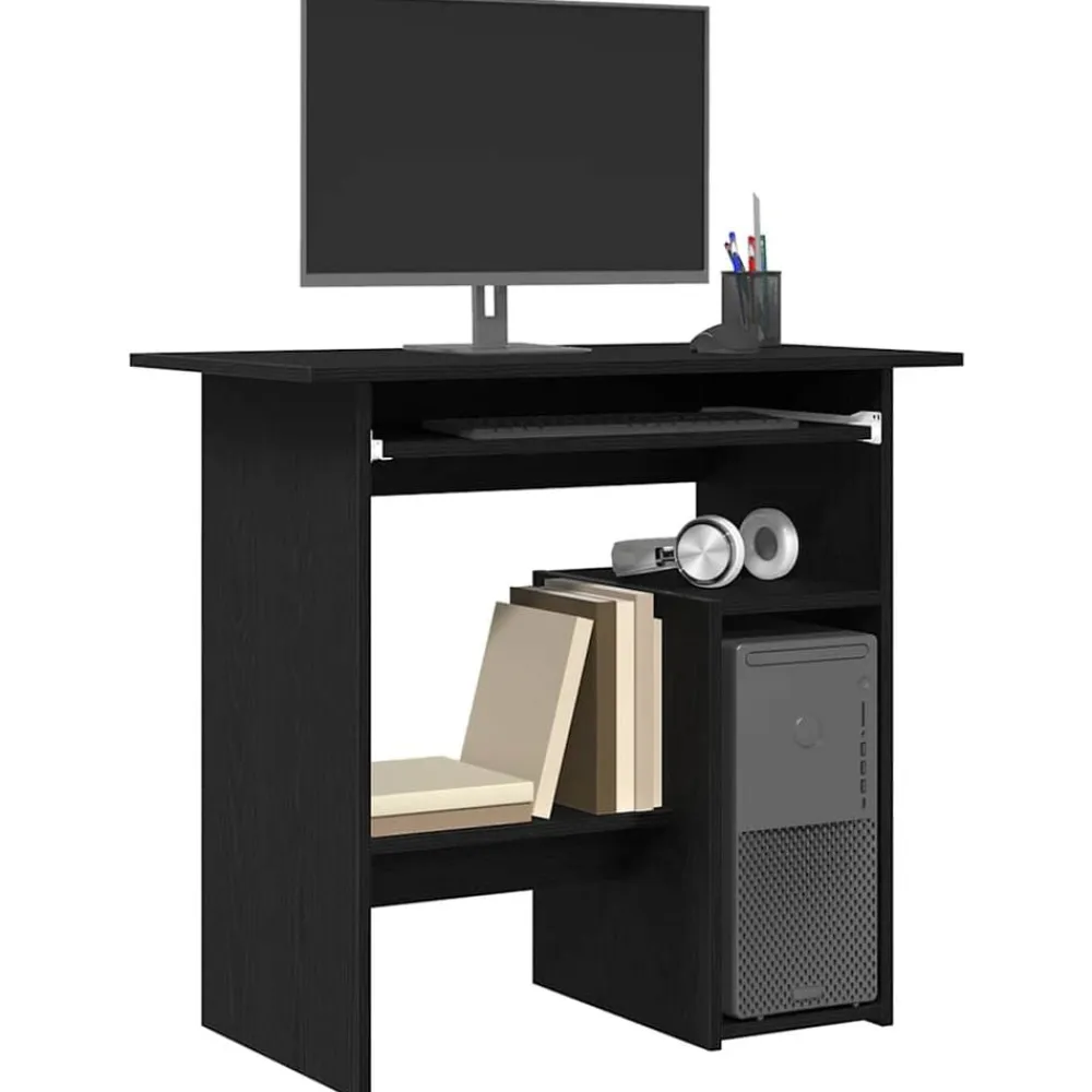 vidaXL Mobiliario De Oficina-Escritorio 80x45x74 cm madera de ingeniería