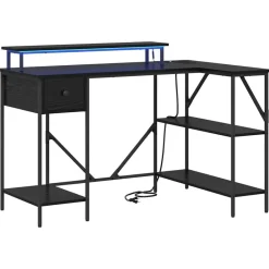 vidaXL Mobiliario De Oficina-Escritorio 120 x 79 x 86,5 cm Madera de ingeniería