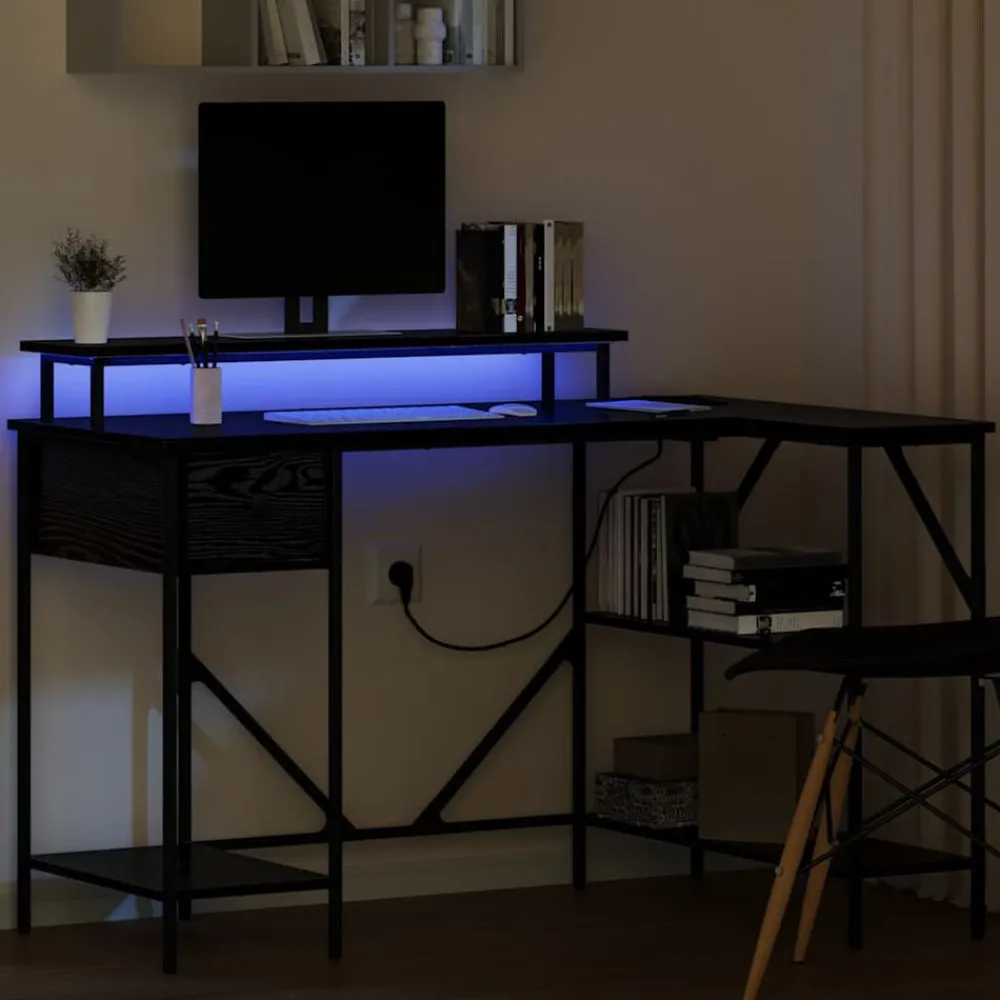 vidaXL Mobiliario De Oficina-Escritorio 120 x 79 x 86,5 cm Madera de ingeniería