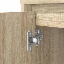 vidaXL Escritorio 120x42x76 cm madera de ingeniería Roble Sonoma Clearance