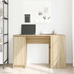vidaXL Escritorio 120x42x76 cm madera de ingeniería Roble Sonoma Clearance