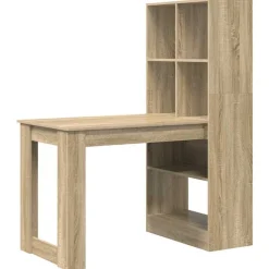 vidaXL Escritorio 122 x 67 x 145 cm Madera de ingeniería Roble Sonoma Hot
