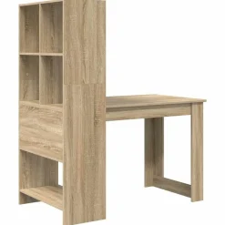vidaXL Escritorio 122 x 67 x 145 cm Madera de ingeniería Roble Sonoma Hot