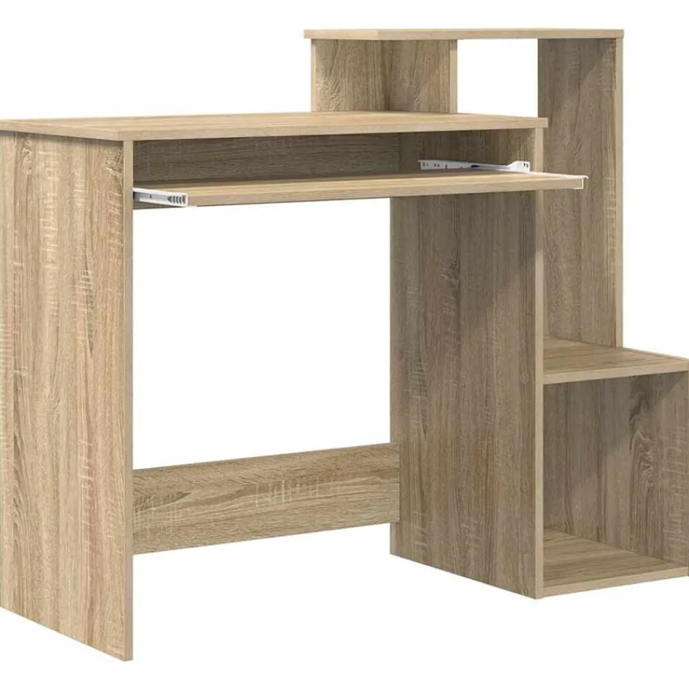 vidaXL Mobiliario De Oficina-Escritorio 106 x 41 x 88.5 cm Madera de ingeniería