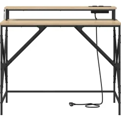 vidaXL Mobiliario De Oficina-Escritorio 100 x 50 x 86,5 cm Madera de ingeniería