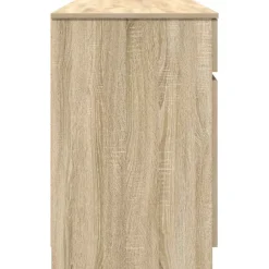 vidaXL Escritorio 140 x 49 x 76 cm Madera contrachapada Roble Sonoma Hot