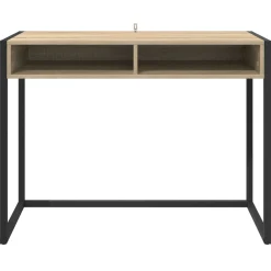 vidaXL Escritorio Sonoma 100 x 50 x 75 cm Madera contrachapada Roble Sonoma Sale