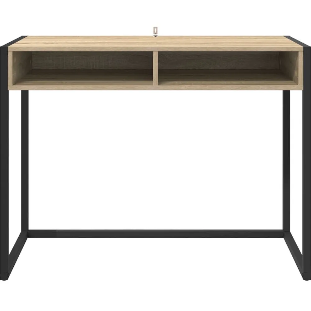 vidaXL Escritorio Sonoma 100 x 50 x 75 cm Madera contrachapada Roble Sonoma Sale