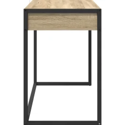 vidaXL Escritorio Sonoma 100 x 50 x 75 cm Madera contrachapada Roble Sonoma Sale