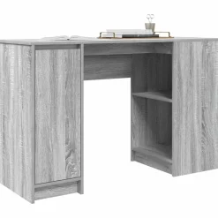 vidaXL Escritorio Sonoma gris 120x42x76 cm madera de ingeniería Gris sonoma Outlet
