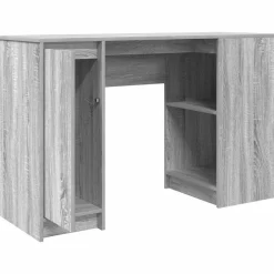 vidaXL Escritorio Sonoma gris 120x42x76 cm madera de ingeniería Gris sonoma Outlet