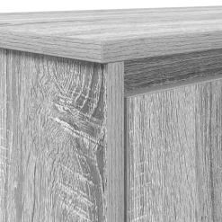 vidaXL Escritorio Sonoma gris 120x42x76 cm madera de ingeniería Gris sonoma Outlet