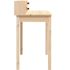 vidaXL Escritorio 110x50x93 cm Madera maciza de pino Natural Sale