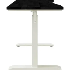 vidaXL Escritorio y marrón oscuro 120 x 60 cm Madera de Roble Sólido y marr&oacute;n oscuro Discount