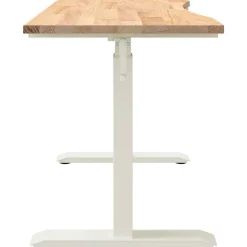 vidaXL Mobiliario De Oficina-Escritorio 120 x 60 cm Madera de Roble Sólido