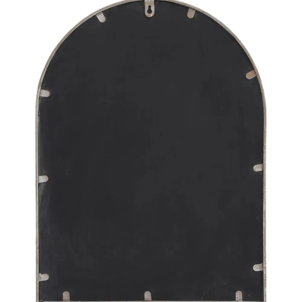 vidaXL Espejo de jardín hierro para exterior 60x45 cm Arena Sale