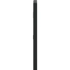 vidaXL Espejo de pared arco de hierro negro 60x30 cm Best