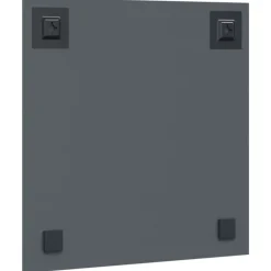 vidaXL Decoración-Espejo de pared Cuadrado 40 x 40 cm vidrio templado