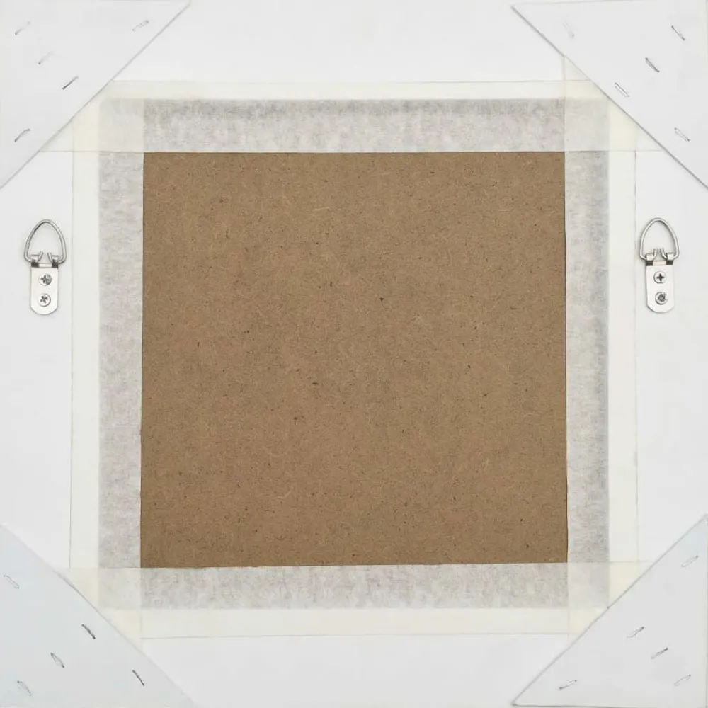 vidaXL Decoración-Espejo de pared estilo barroco 40x40 cm