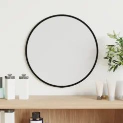 vidaXL Decoración-Espejo de pared redondo Ø 30 cm