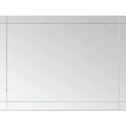 vidaXL Decoración-Espejo de pared vidrio 60x40 cm