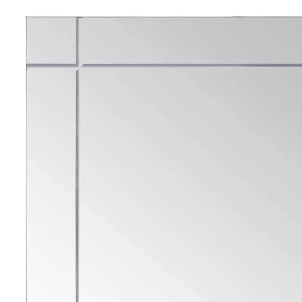 vidaXL Decoración-Espejo de pared vidrio 60x40 cm