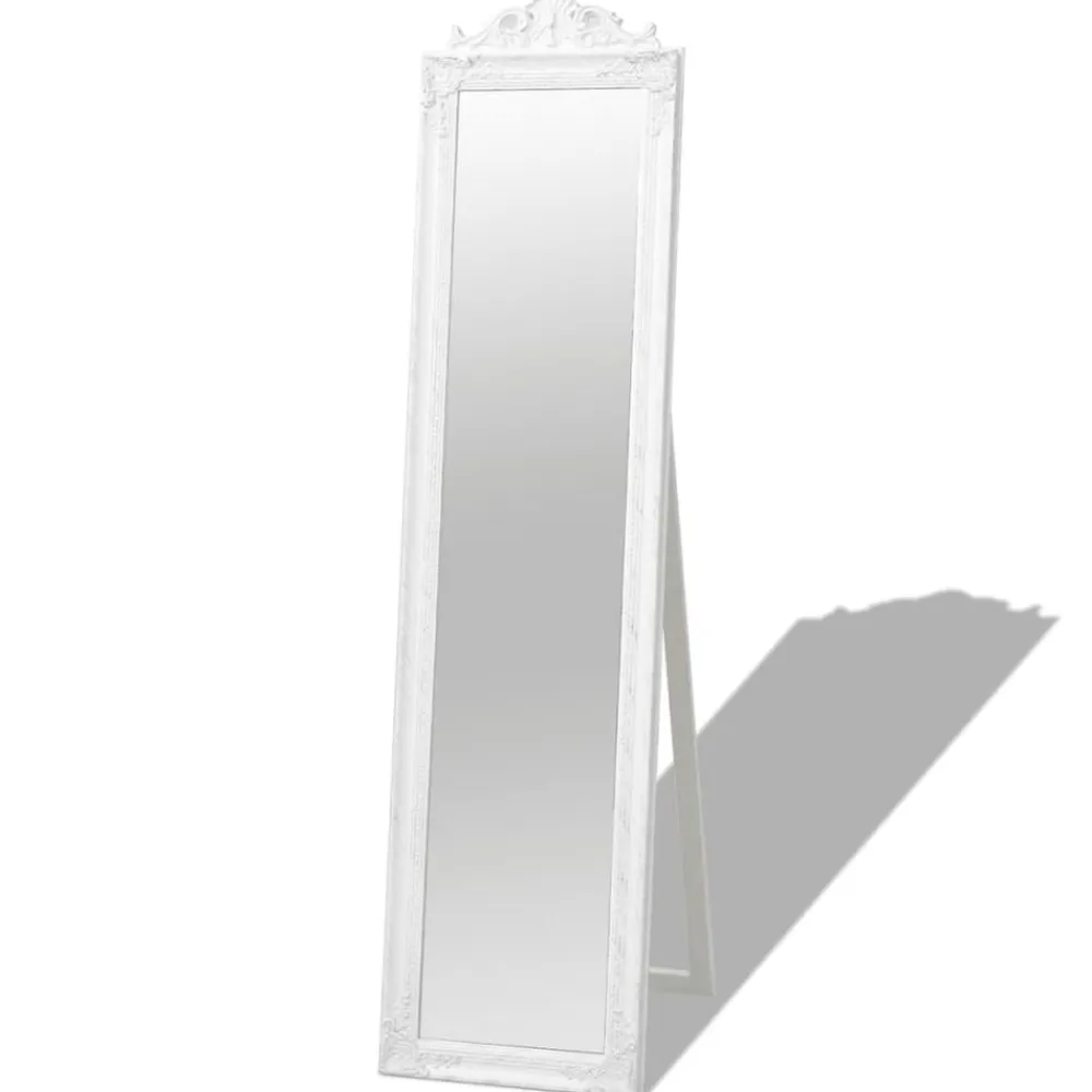 vidaXL Decoración-Espejo de pie estilo barroco 160x40 cm