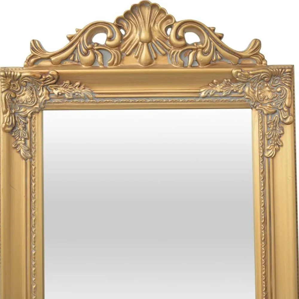 vidaXL Decoración-Espejo de pie estilo barroco 160x40 cm
