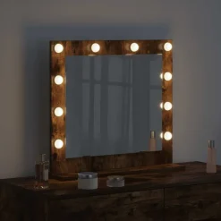 vidaXL Decoración-Espejo de Tocador Rectangular 60 x 55 x 18 cm