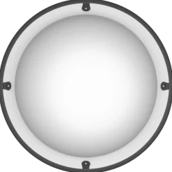 vidaXL Espejo de tráfico con cúpula completa Ø40 cm Acrílico