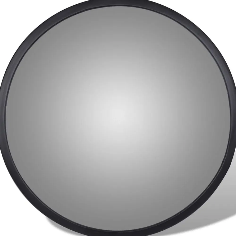 vidaXL Espejo de tráfico convexo de interior acrílico negro 30 cm Sale