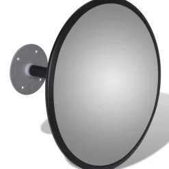vidaXL Espejo de tráfico convexo de interior acrílico negro 30 cm Sale