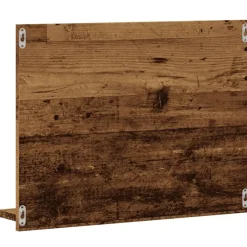vidaXL Espejo mueble de cuarto de baño madera envejecida 60x10,5x45 cm Madera antigua Online