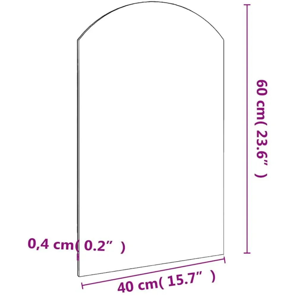 vidaXL Espejo 60x40 cm vidrio Online