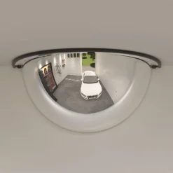 vidaXL Espejos de tráfico 2 unidades mitad combada acrílico Ø40 cm Clearance