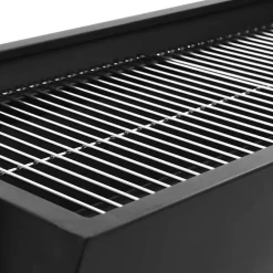vidaXL Cocina Y Comedor-Espetón de asado/barbacoa eléctrica de acero inoxidable