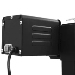 vidaXL Cocina Y Comedor-Espetón de asado/barbacoa eléctrica de acero inoxidable