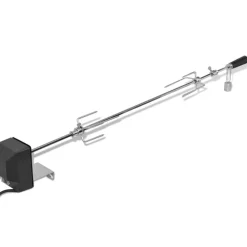 vidaXL Espetón para asados y barbacoa con motor acero 1000 mm Sale