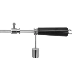vidaXL Cocina Y Comedor-Espetón para asados y barbacoa con motor acero 1200 mm