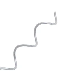 vidaXL Espirales de gaviones 24 unidades acero galvanizado 100 cm New