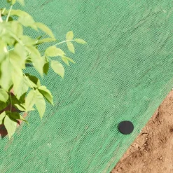 vidaXL Estacas para el suelo 100 pcs Negro Ø3 x 11 cm Plástico Online