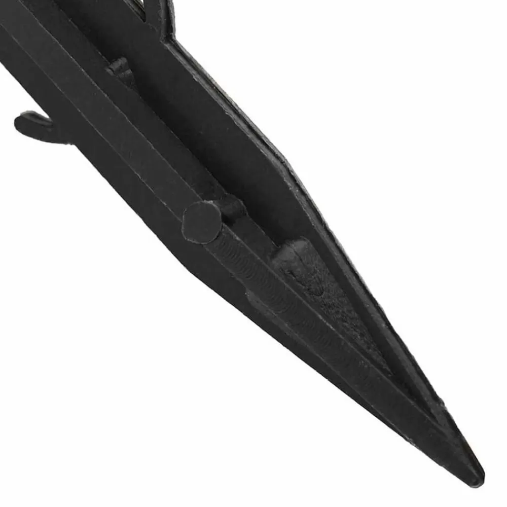 vidaXL Estacas para el suelo 100 pcs Negro Ø3 x 11 cm Plástico Online