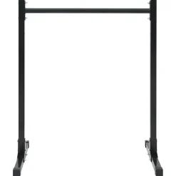 vidaXL Estación de Fondos Manual 2 pcs Negro 55 x 90 x 104.5 cm