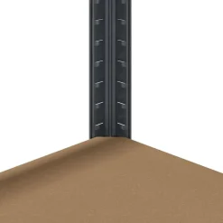 vidaXL Almacenamiento Industrial-Estante almacenaje 5 niveles 2 uds acero y madera contrachapada