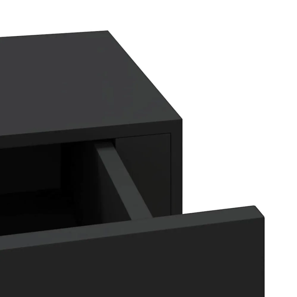 vidaXL Estanterías-Estante con cajón de pared MDF 40x23,5x10 cm