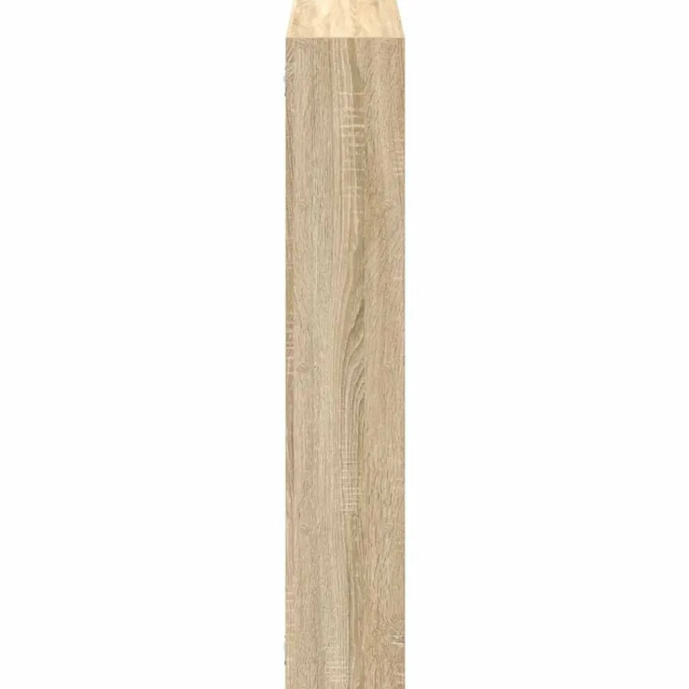 vidaXL Estante cubo de pared 12 compartimentos madera Roble Sonoma