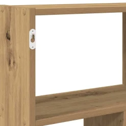vidaXL Estanterías-Estante cubo de pared 12 compartimentos madera