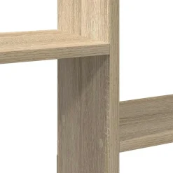 vidaXL Estanterías-Estante cubo de pared 5 compartimentos madera