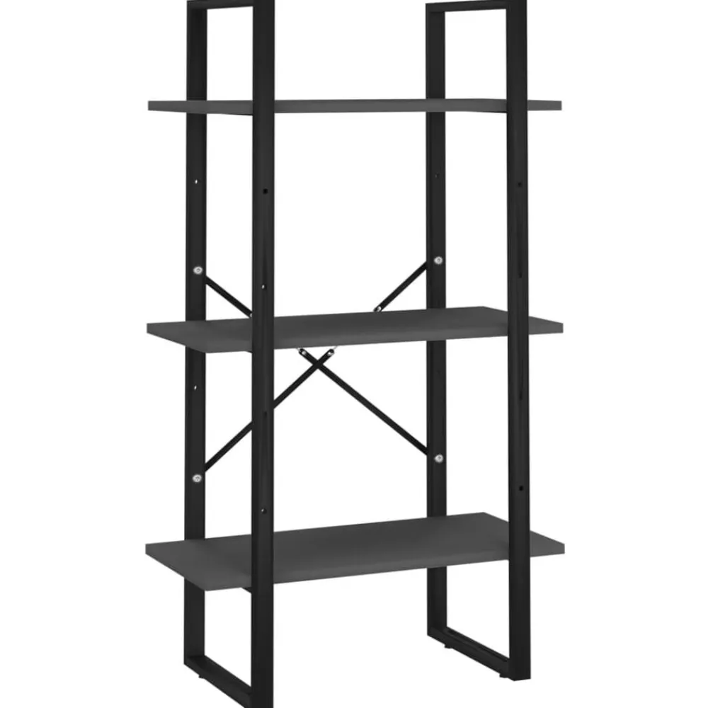 vidaXL Estanterías-Estante de almacenaje madera contrachapada 60x30x105 cm