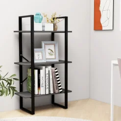 vidaXL Estanterías-Estante de almacenaje madera contrachapada 60x30x105 cm